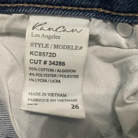KANCAN Distressed Mid Rise Skinny Jean Size 26 - Picture 3 of 3